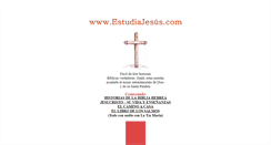 Desktop Screenshot of estudiajesus.com